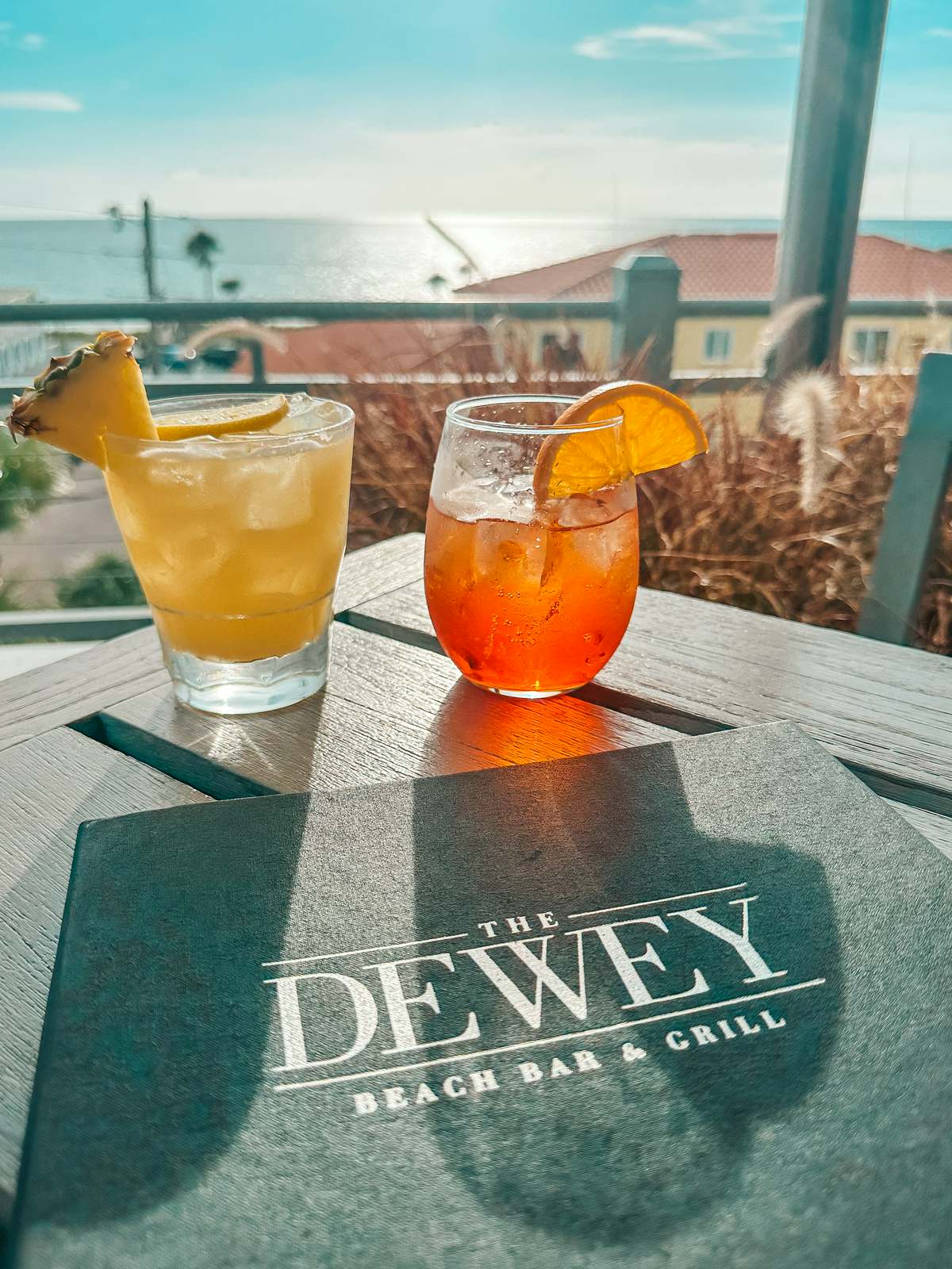 Cocktails At Berkley Beach Club Rooftop Bar In Pass A Grille