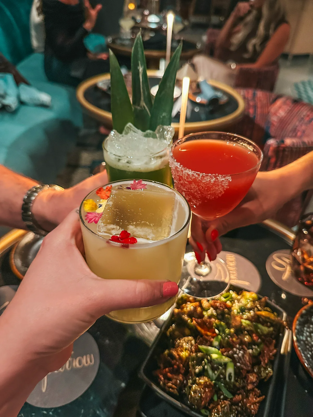 Cocktails At Sparrow Rooftop Bar In Downtown St Pete