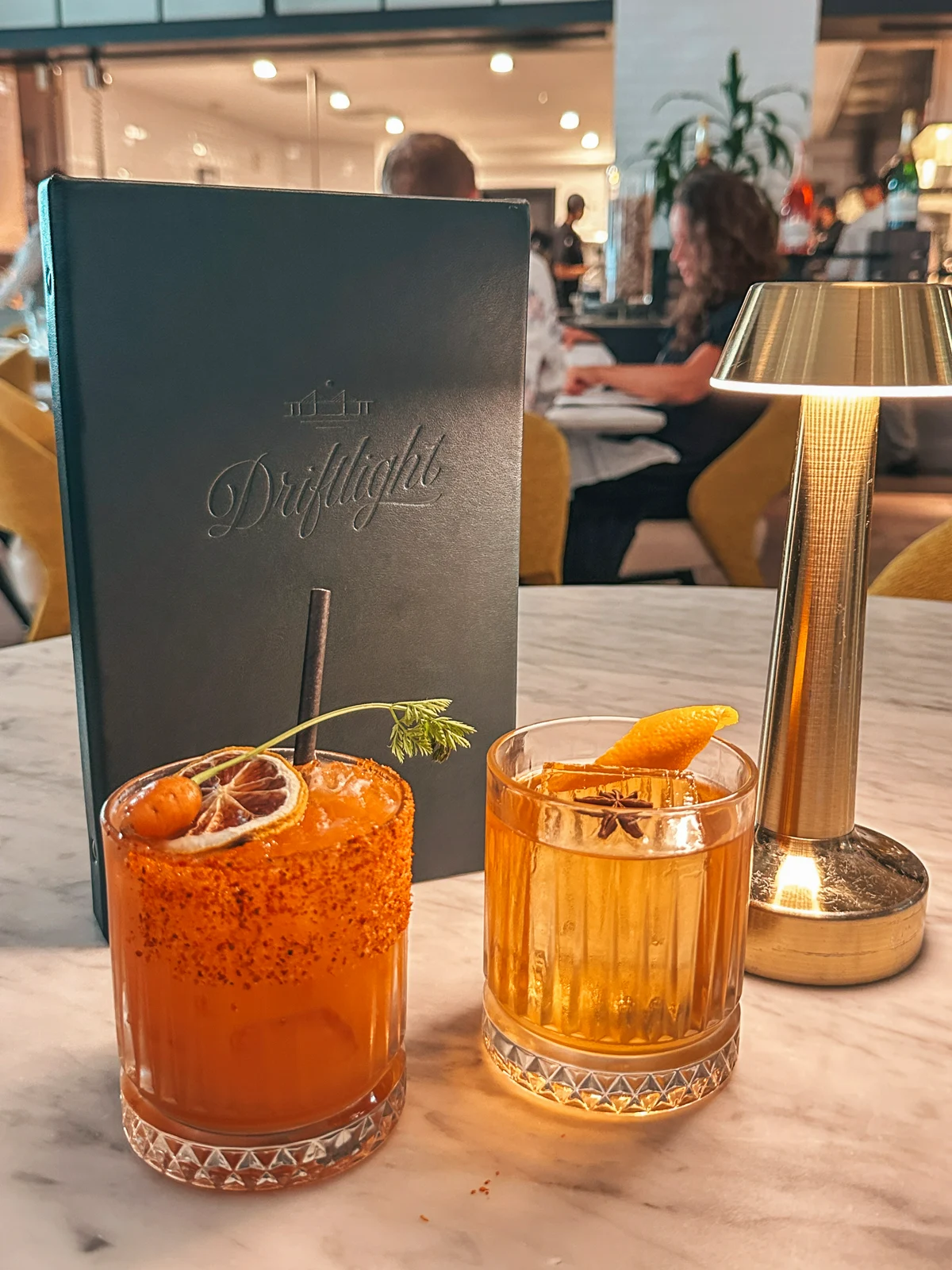 Cocktails From Driftlight Restaurant In Tampa