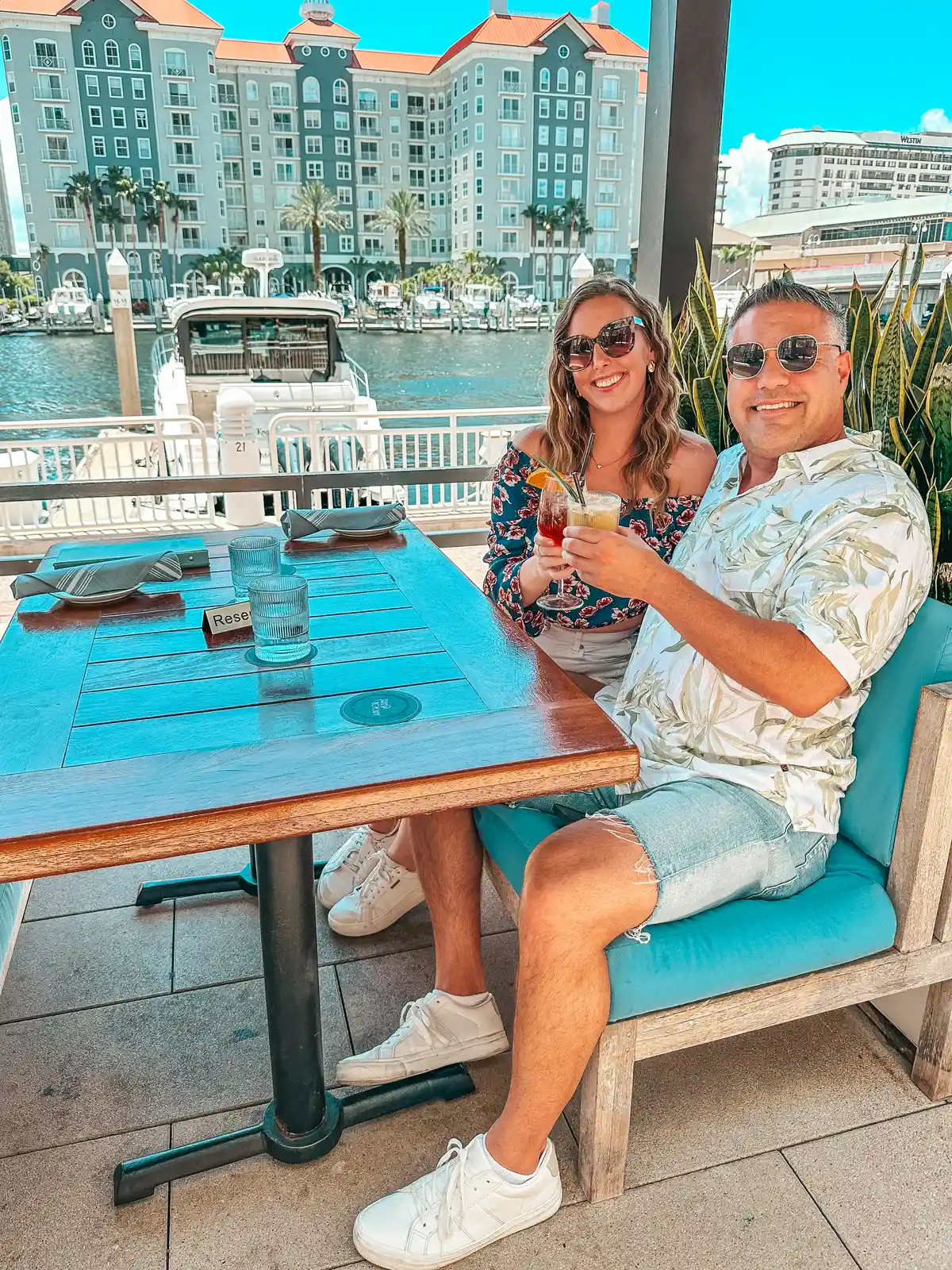 Couple Enjoying Anchor And Brine In Tampa