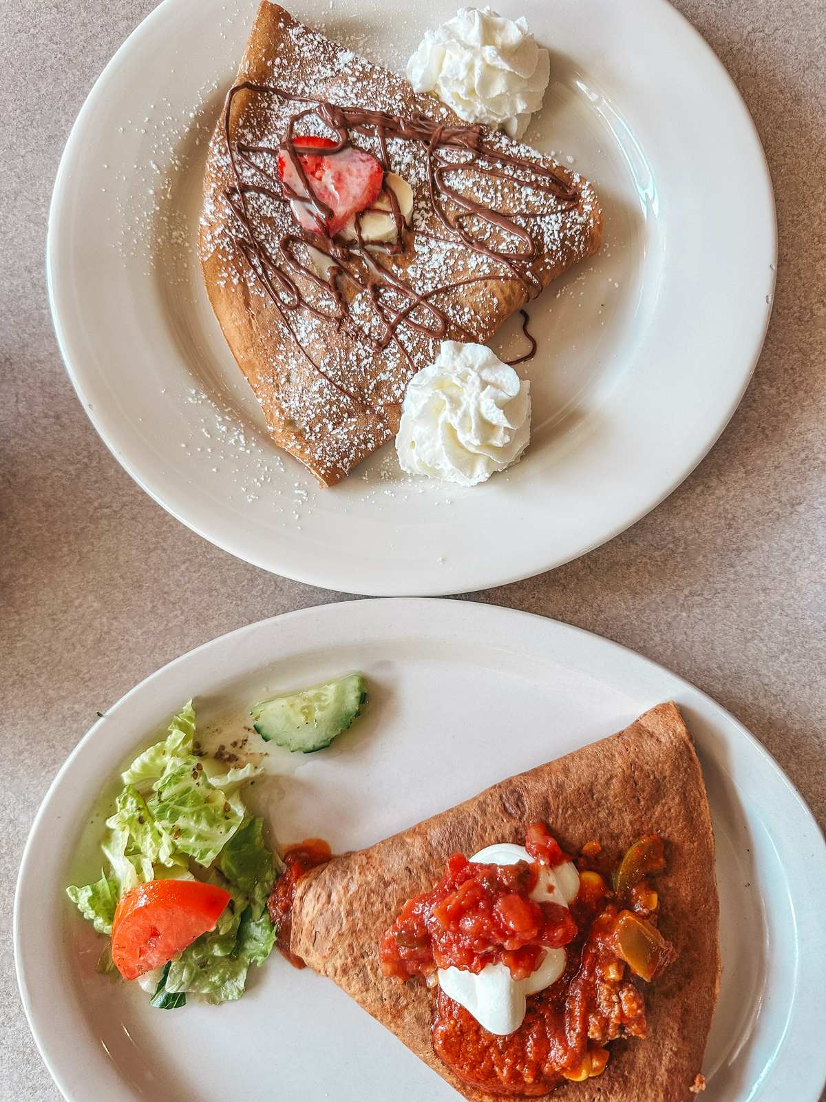 Crepes From La Creperia In Ybor City