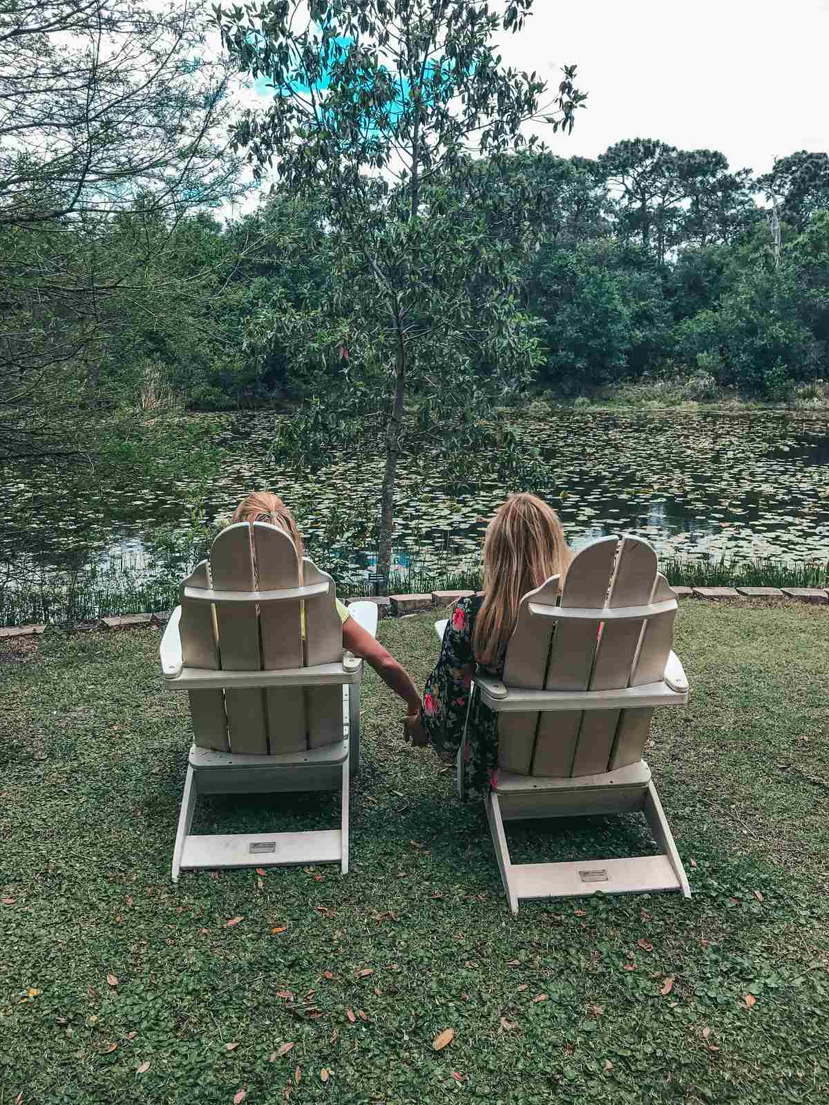 Enjoying The Views At The Florida Botanical Gardens In Largo