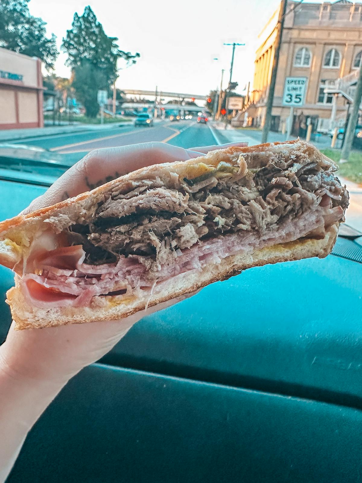 Flan Factory Cuban Sandwich