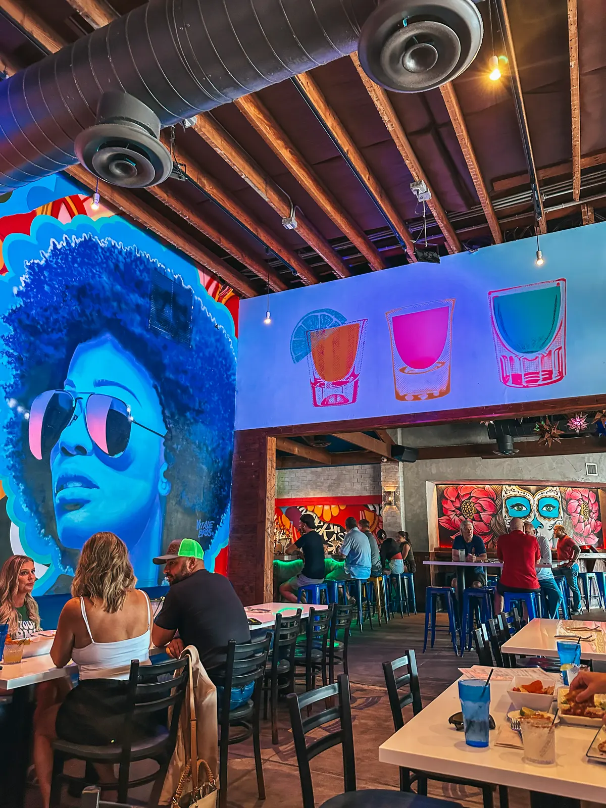 Fun Murals At Green Lemon In Tampa