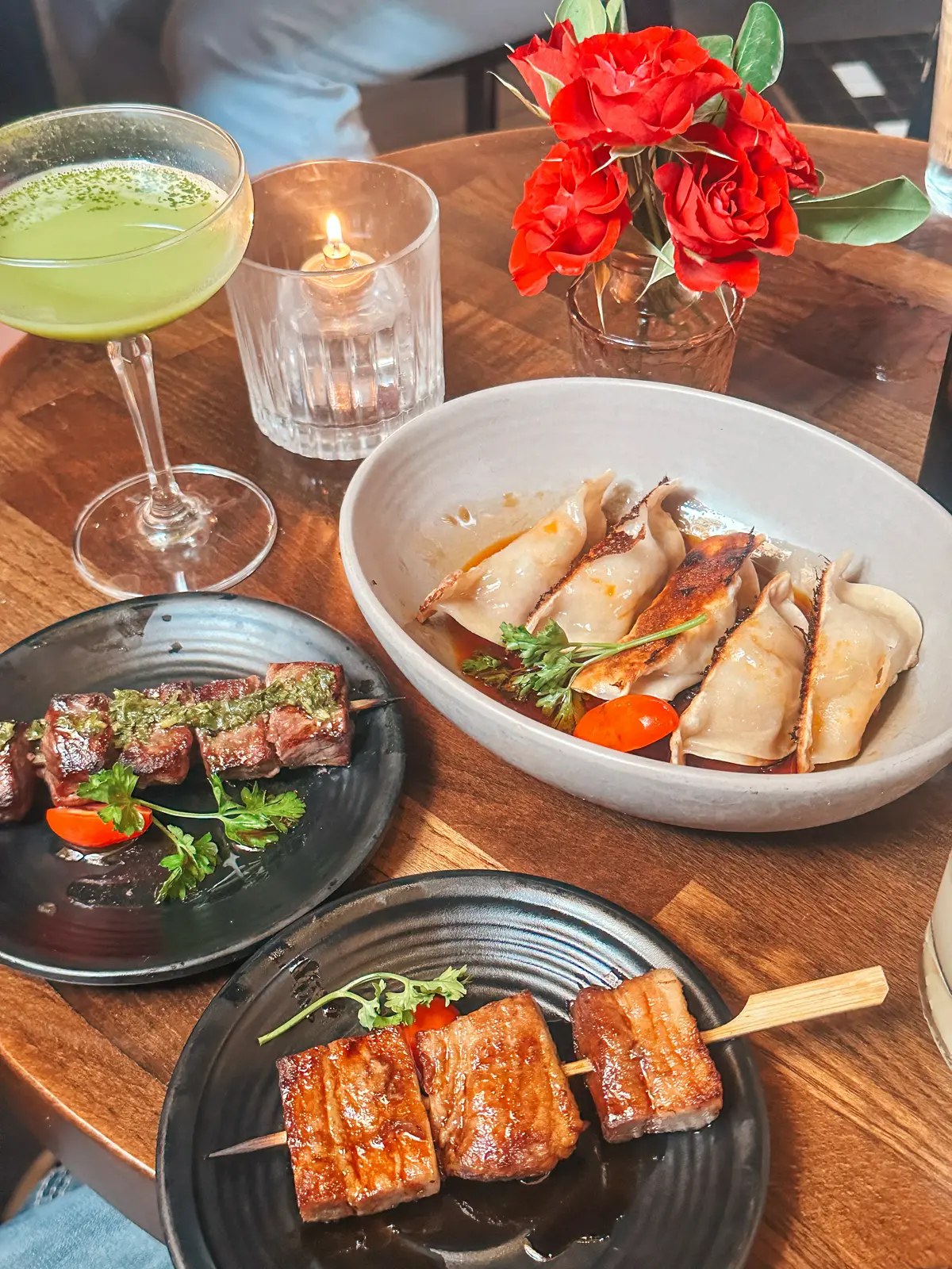 Happy Hour Spread At Tori Bar In Tampa Florida