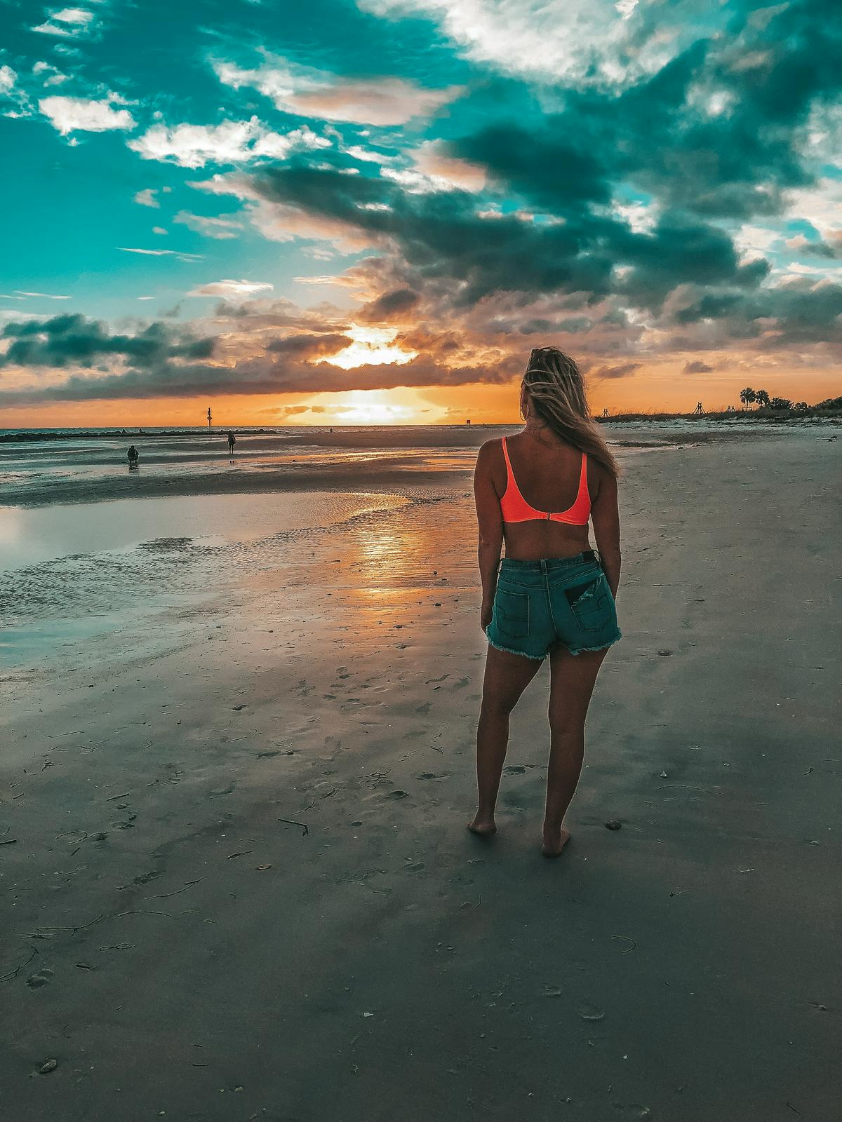 Honeymoon Island State Park Sunset