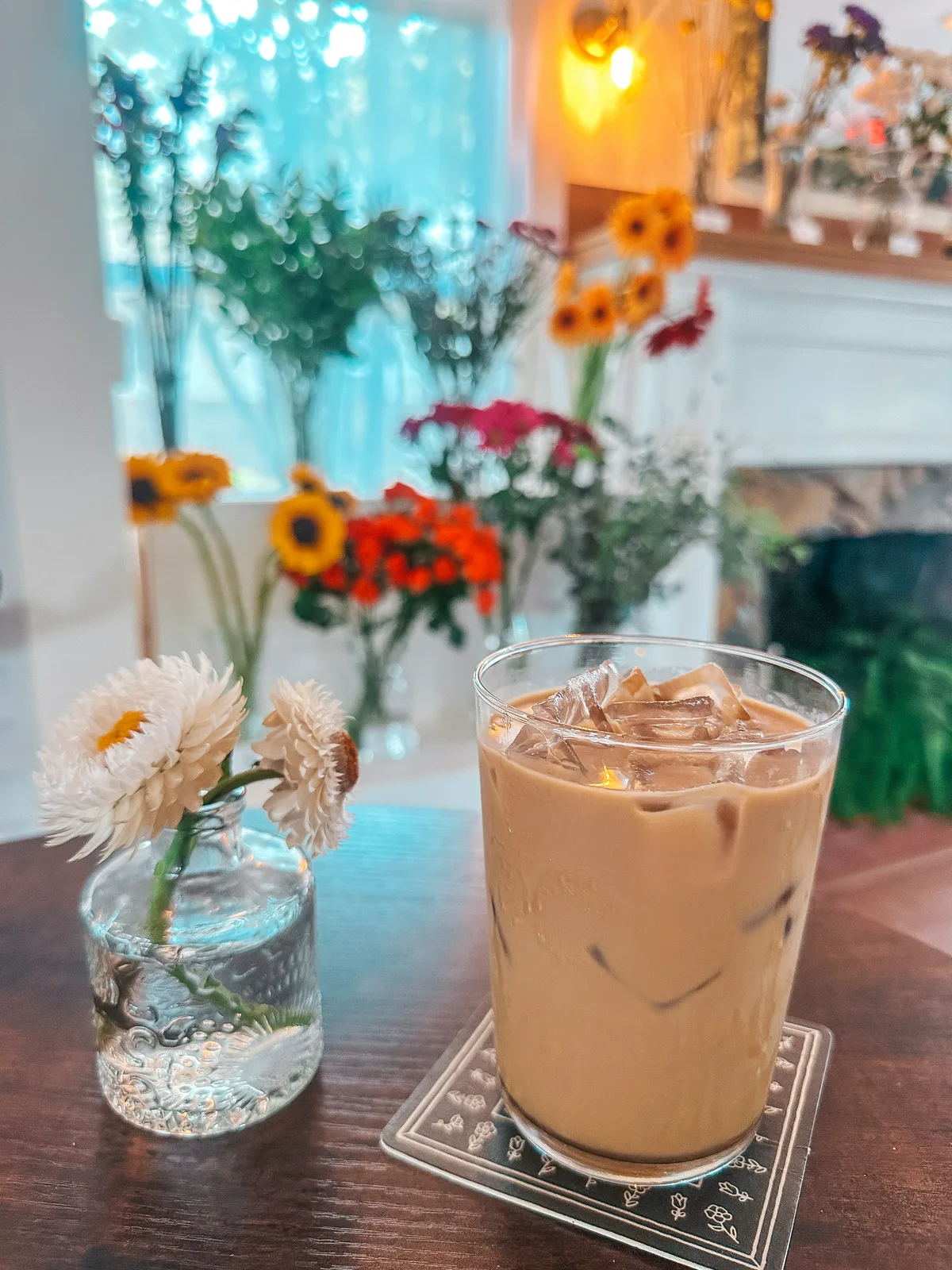 Iced Latte At Pistil House In St Pete