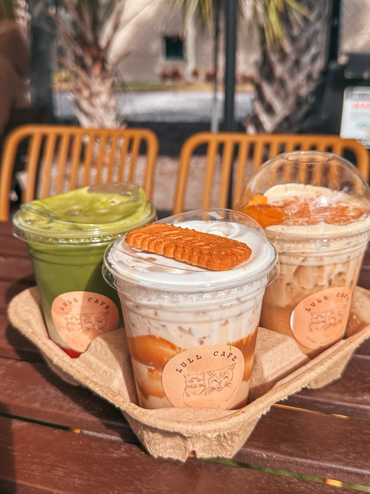 Iced Lattes And Matcha From Lull Cafe Coffee Shop In Tampa