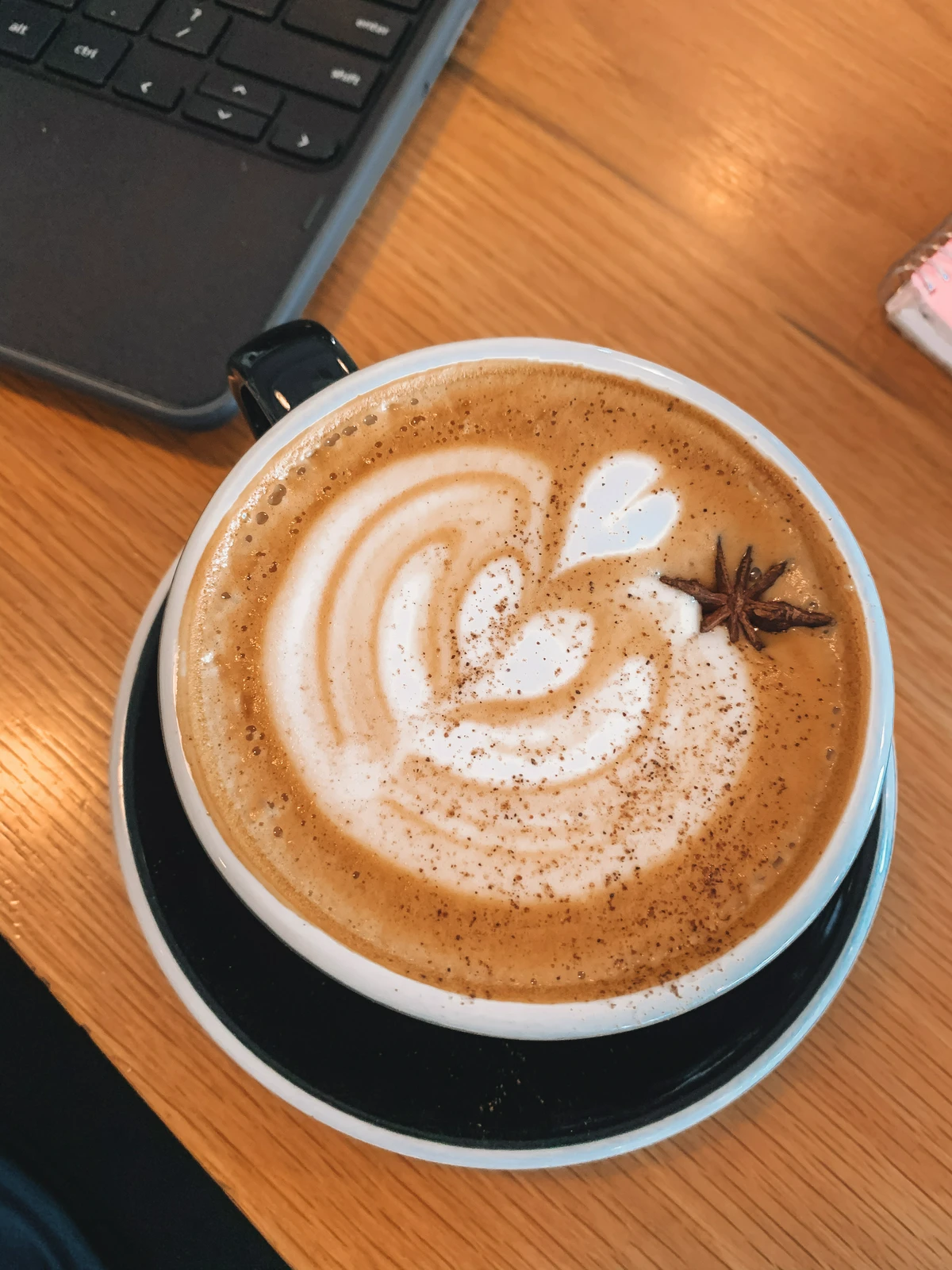 Maple Bourbon Latte From Bandit Coffee In St Pete