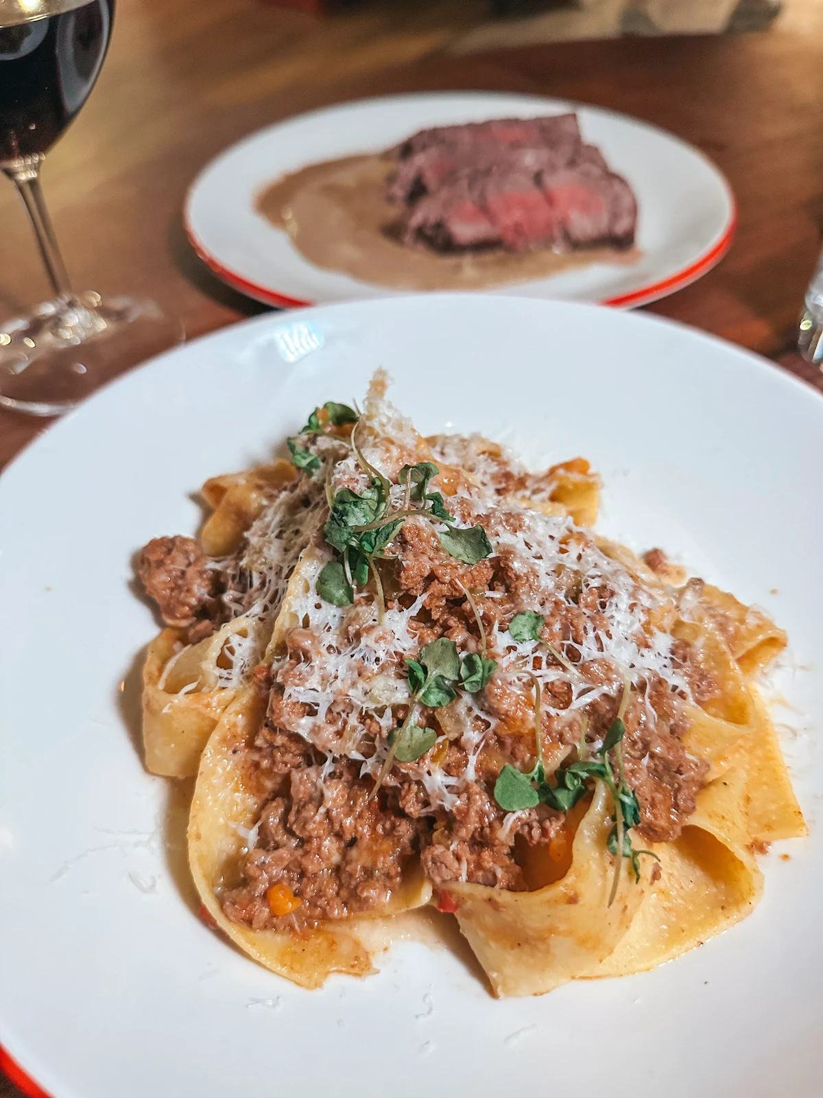 Pasta From Chateau Cellars In Ybor City