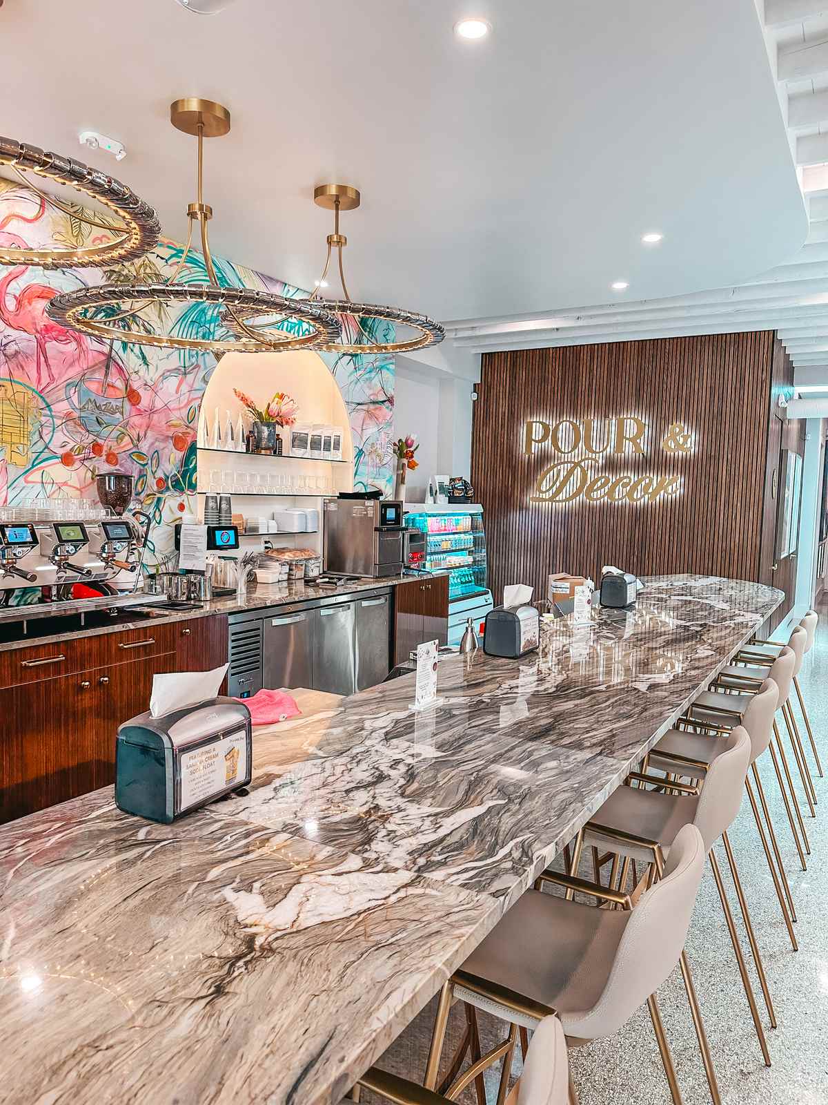 Pour And Decor Coffee Shop In St Pete Fl