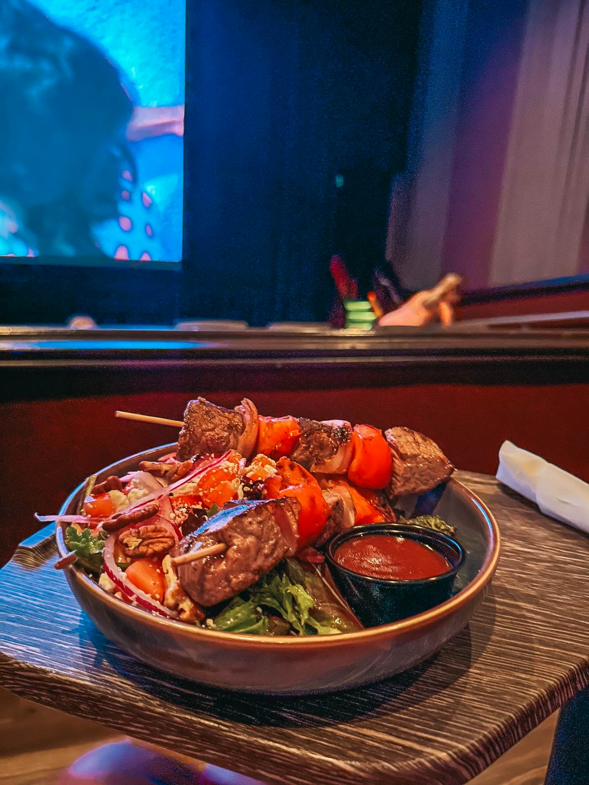 Steak Salad From Cinebistro In Hyde Park Village Tampa