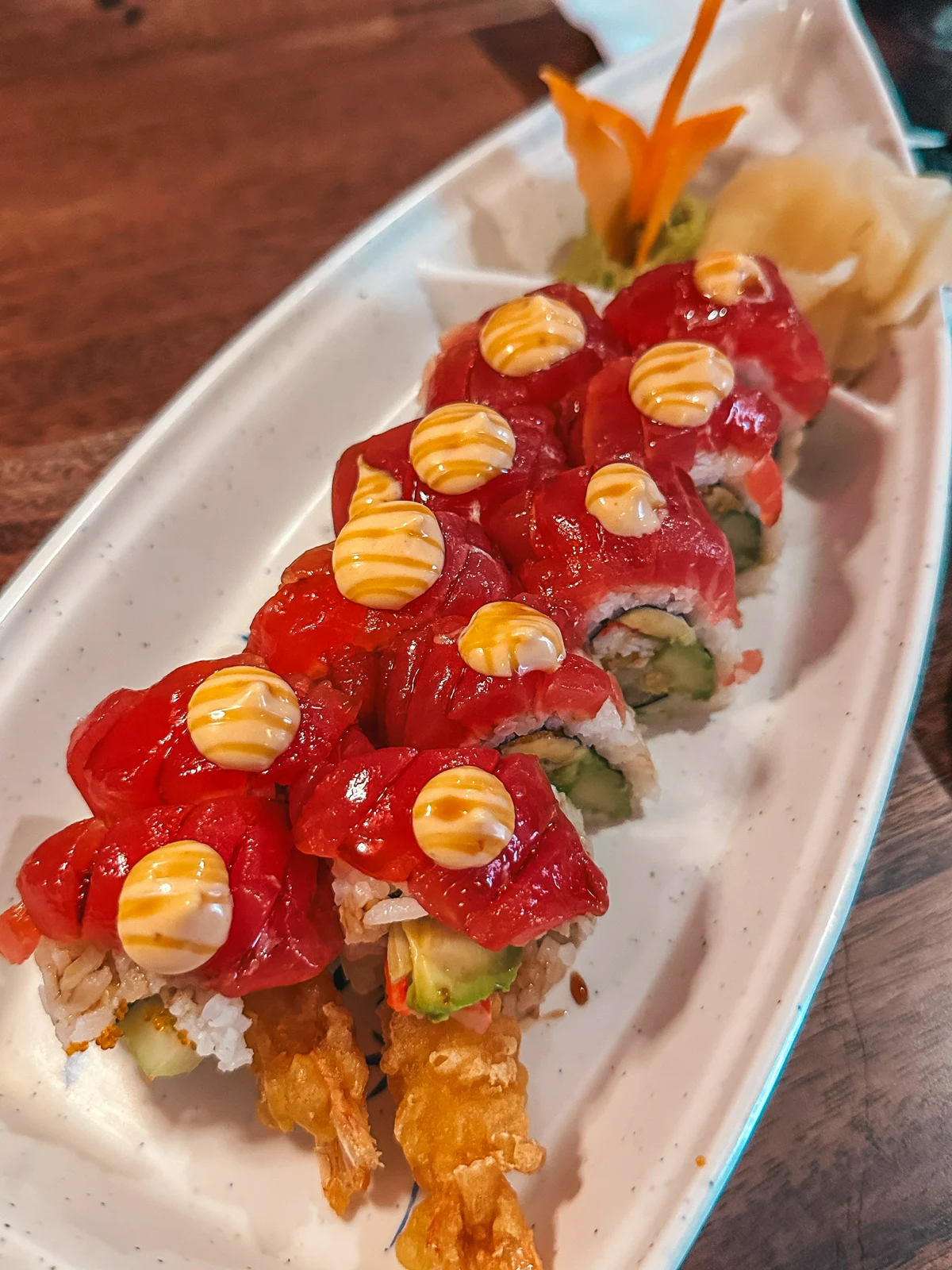 Sushi Roll From Ichiban Sushi And Ramen In Seminole Heights Tampa