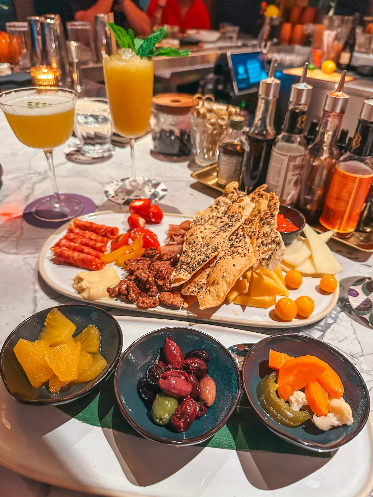 Tapas And Drinks At Pluma Lounge In Downtown St Pete