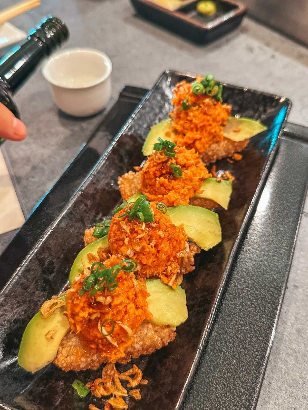 Tuna Crispy Rice At Nori Nori Craft Handrolls In Seminole Heights Tampa