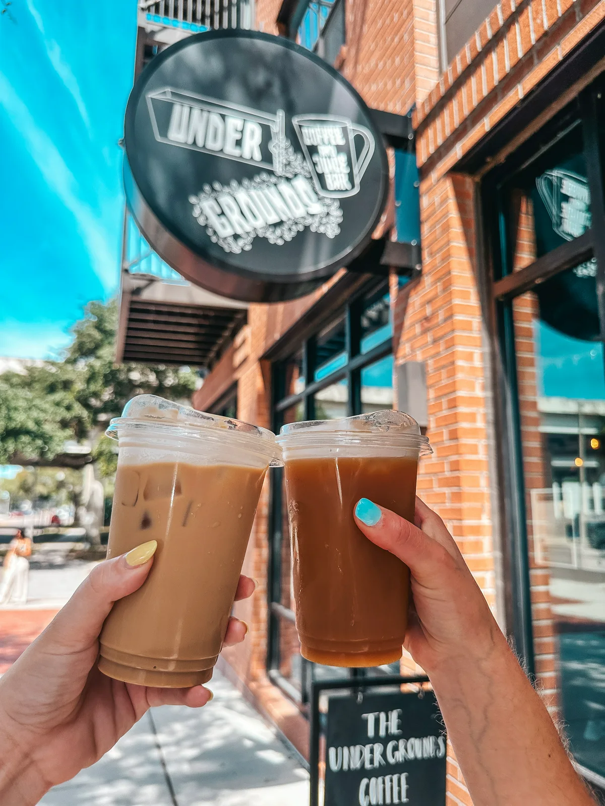 Under Grounds Coffee Shop In St Pete Florida