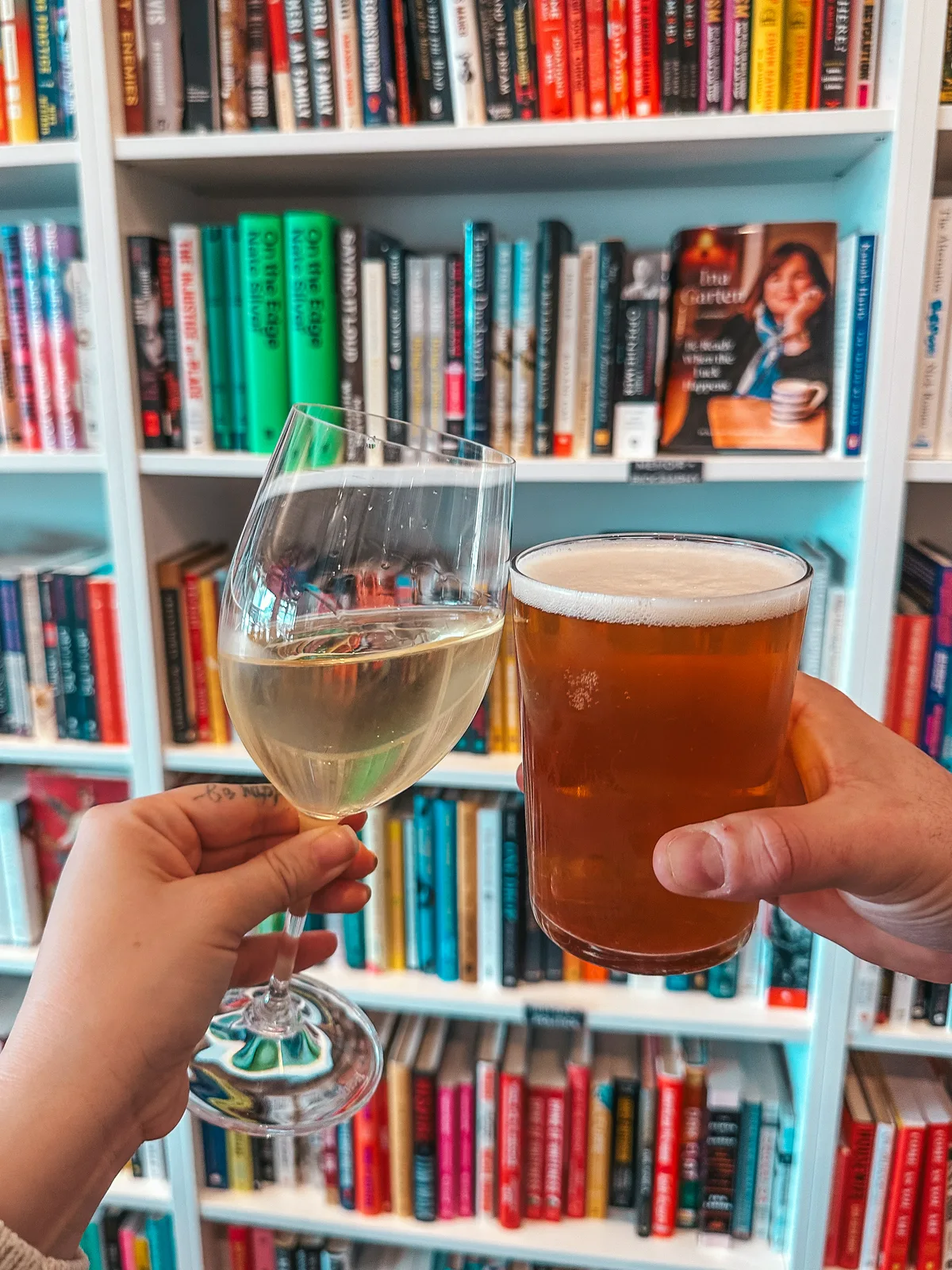 Wine And Beer Cheers At Book And Bottle In St Pete