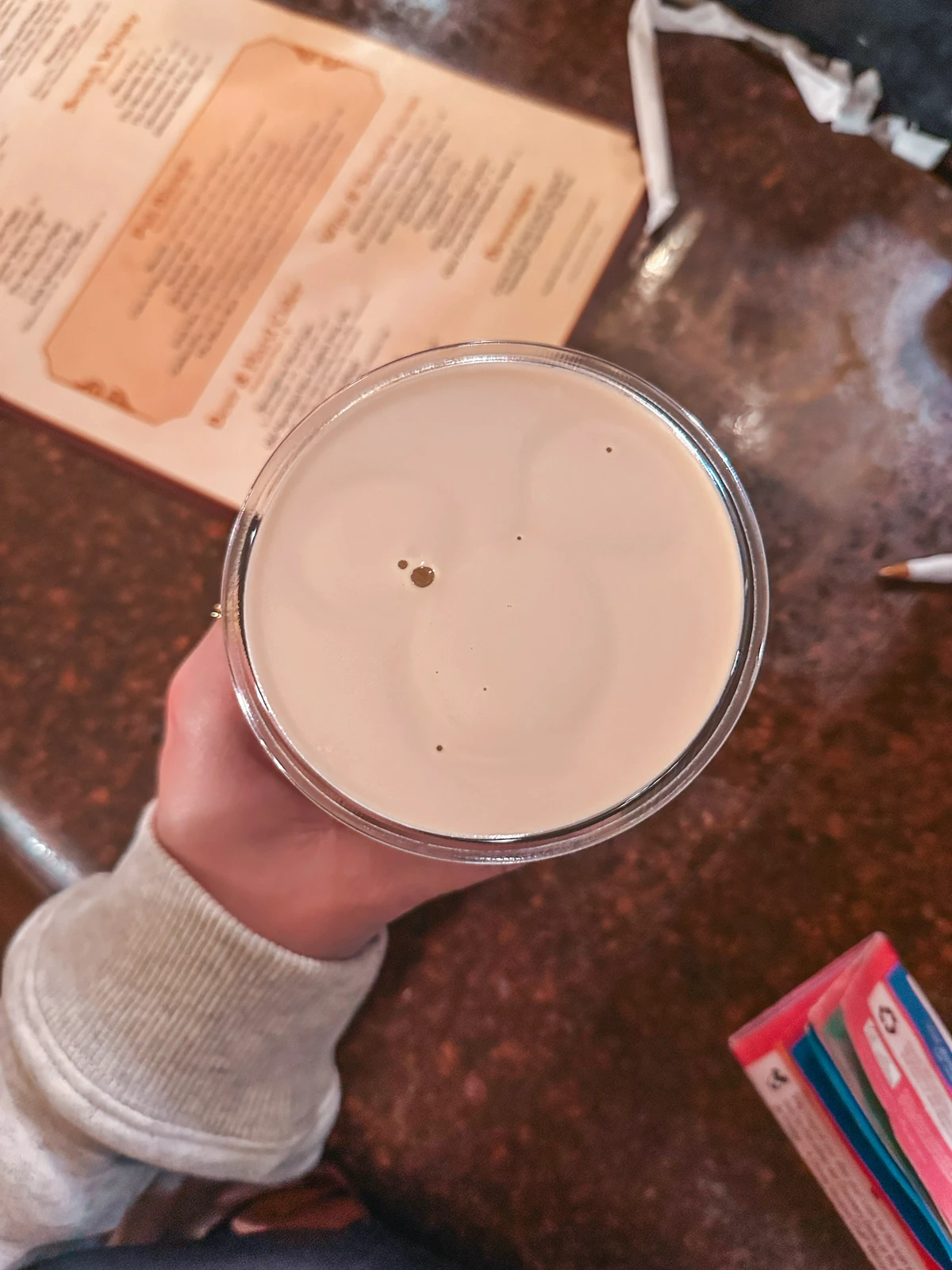 Drinking Around The World In Epcot UK Pavillion Guiness With Mickey Ears