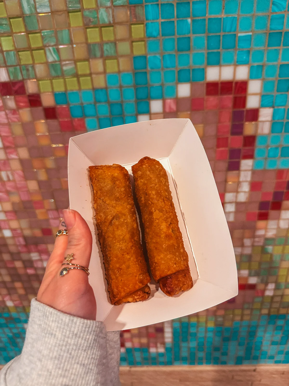 Egg Rolls From The China Pavilion In Epcot