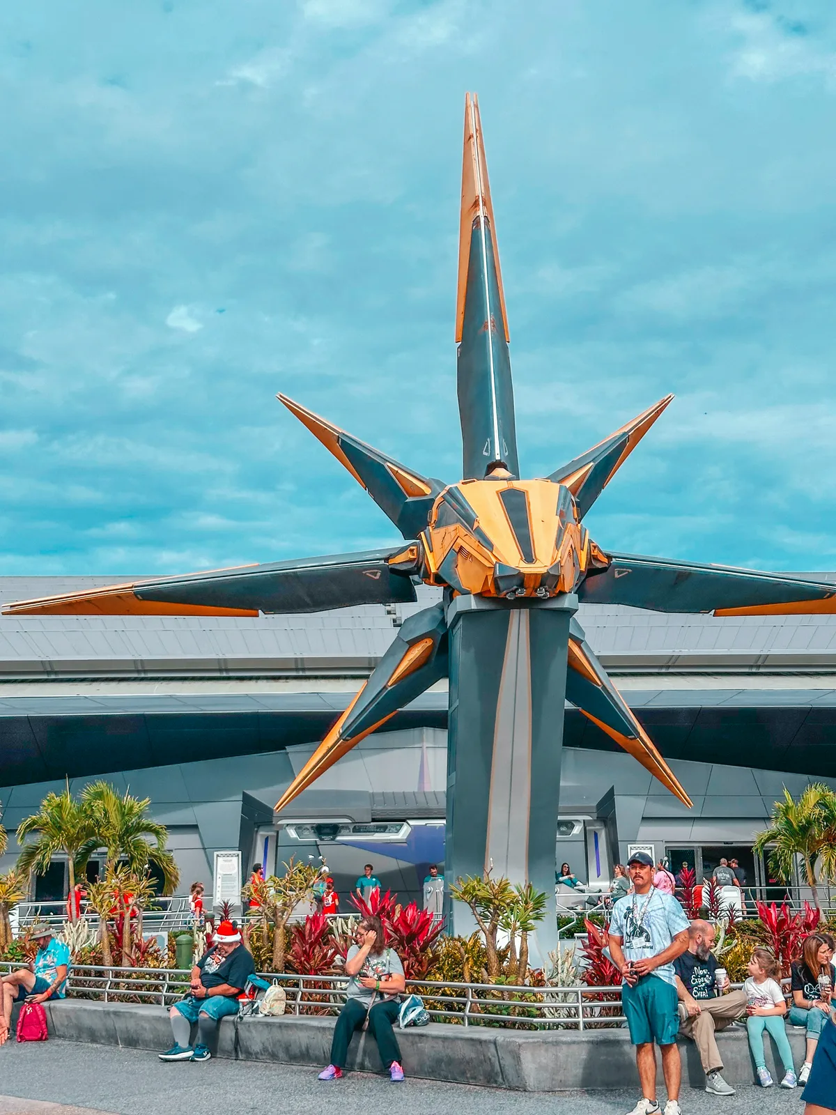 Entrance To Guardians Of The Galaxy Ride At Epcot Walt Disney World