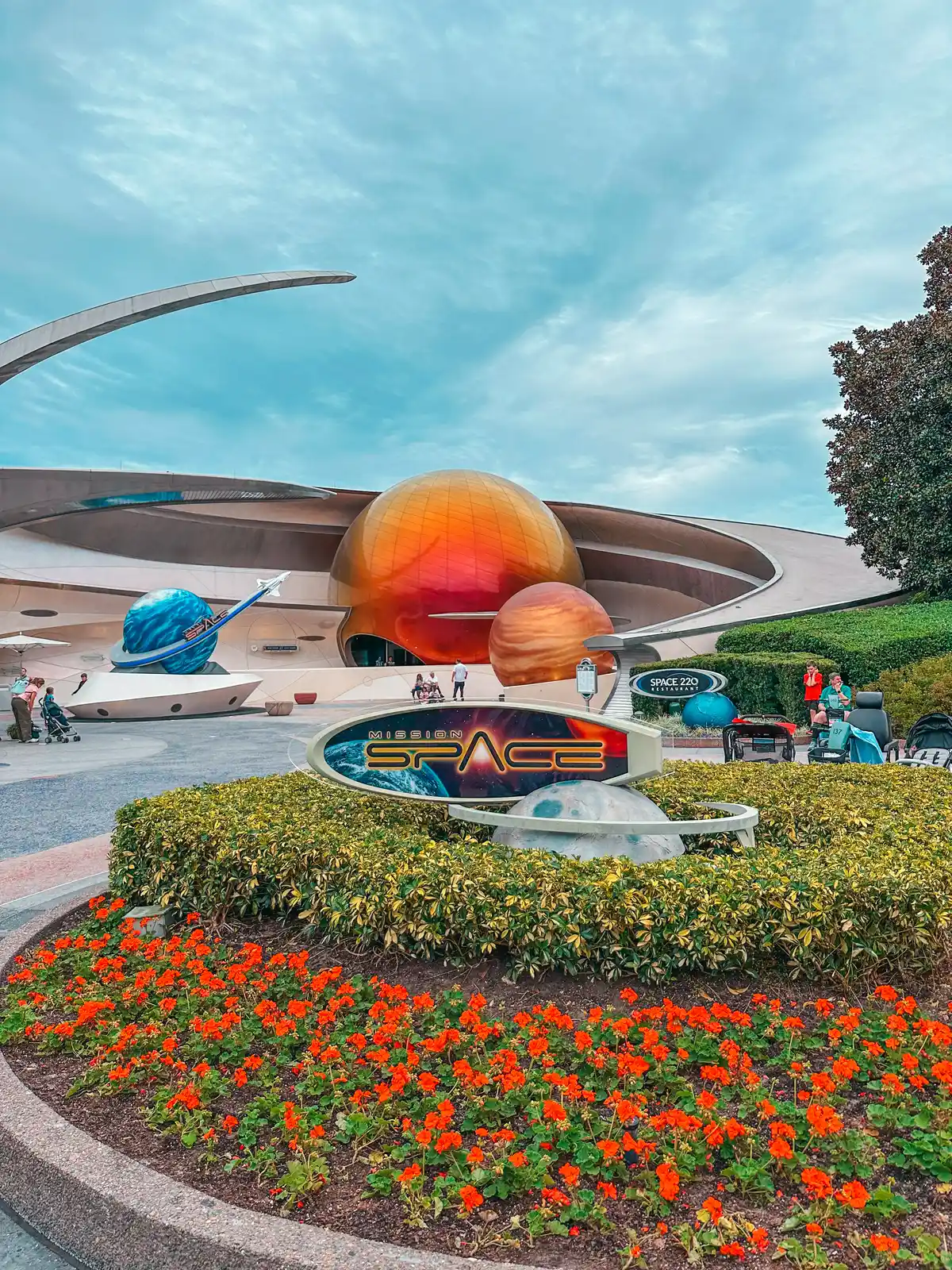 Mission Space At Epcot In Disney World