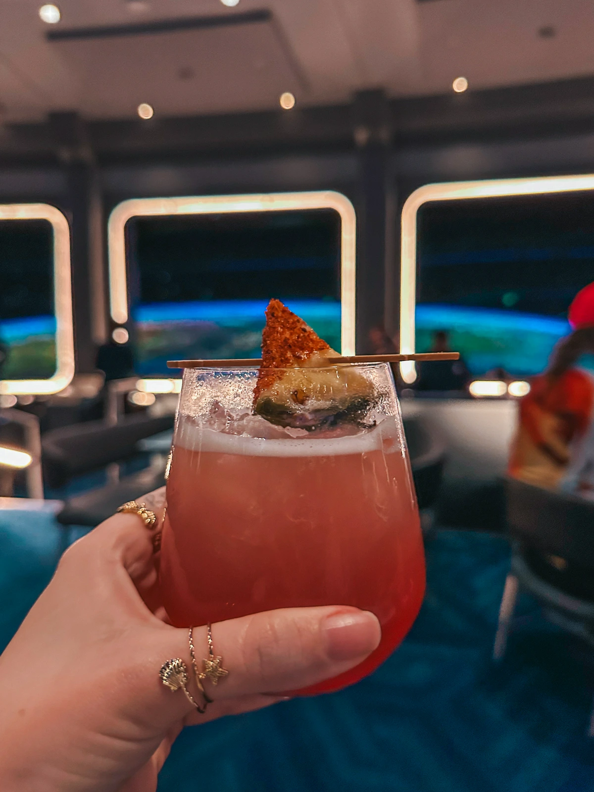 Sunspot Cocktail From Space 220 Restaurant In Epcot