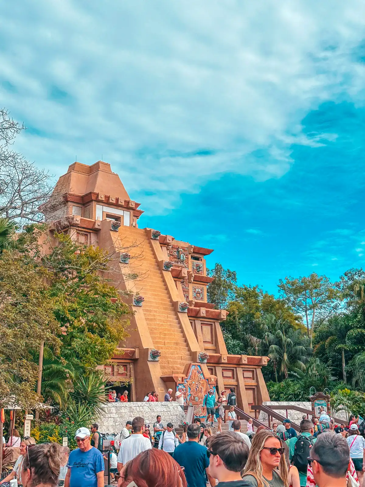 Temple At Mexico Pavillion At Epcot Walt Disney World