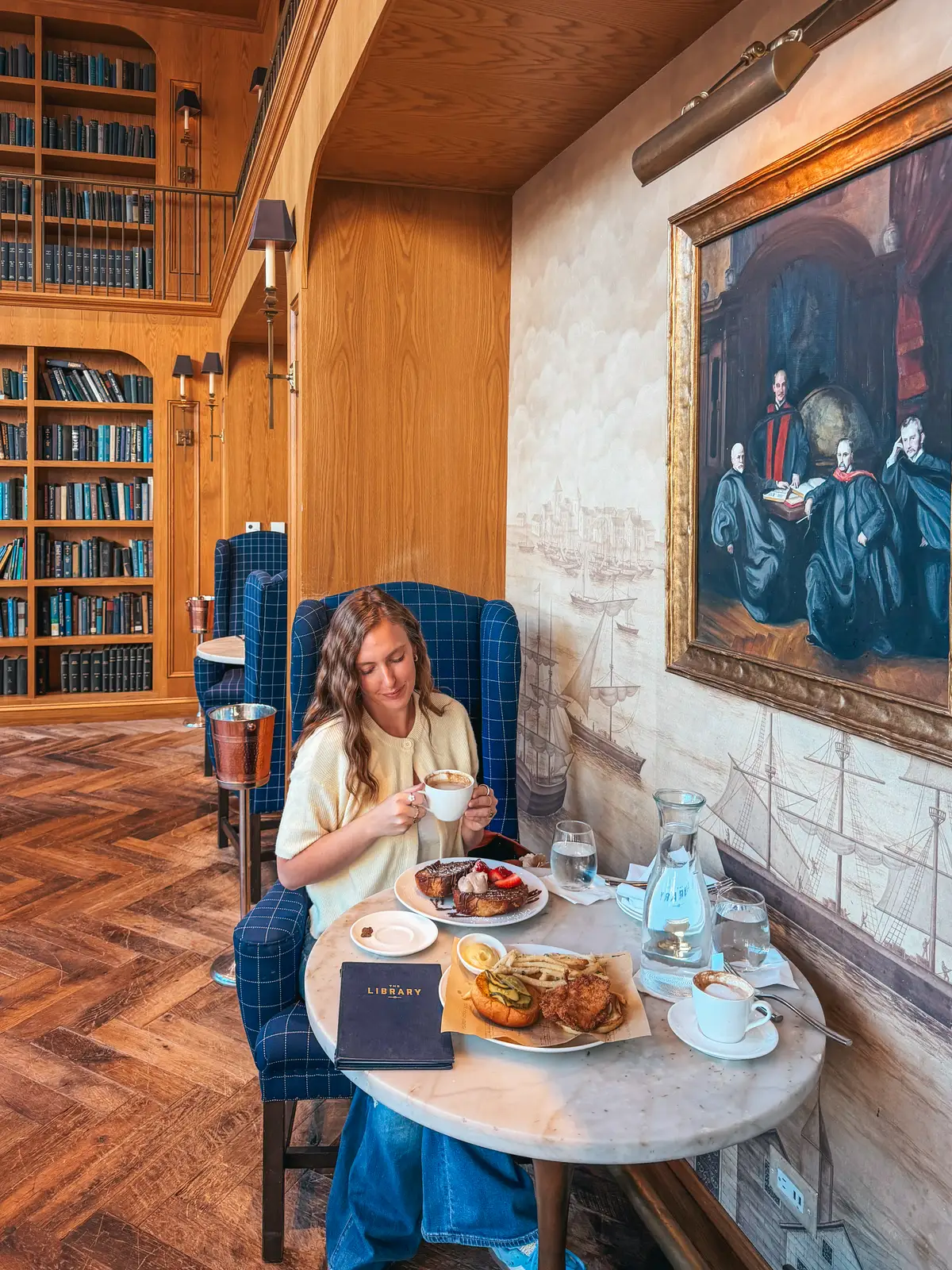 Enjoying Brunch At The Library In Downtown St Pete