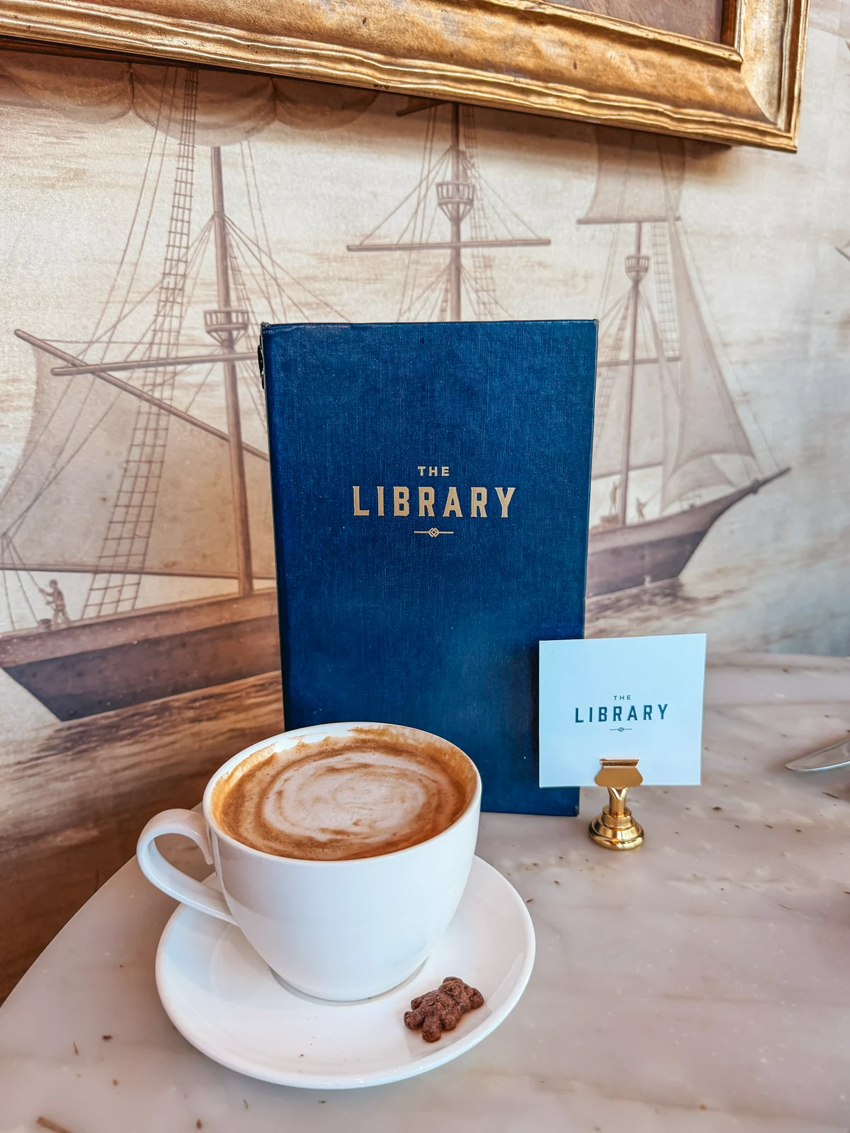 Teddy Graham Latte From The Library In Downtown St Pete