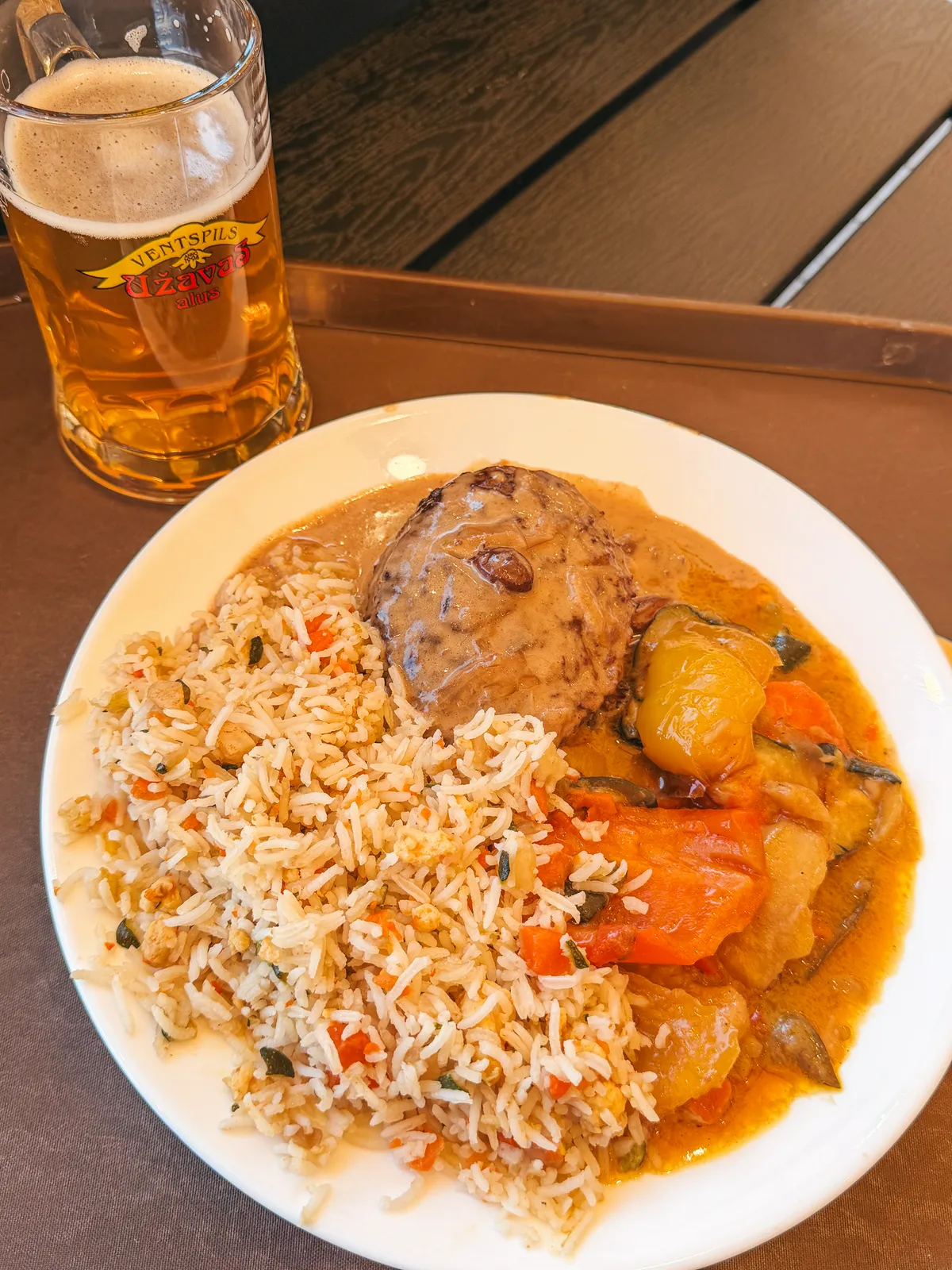 Plate of local food from LIDO Alus Seta in Riga Latvia Plate Of Local Food From LIDO Alus Seta In Riga Latvia